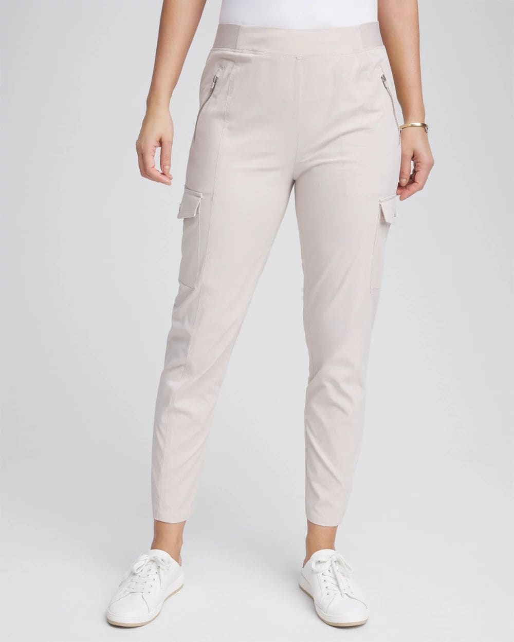 Zenergy® Striped Cargo Ankle Pants | Chico's